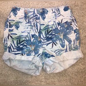 Fashion Nova Jean shorts.
